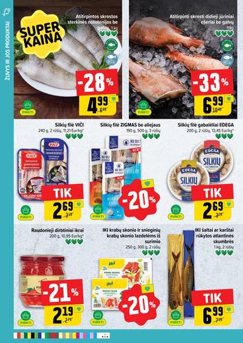 IKI akcijų leidinys "IKI Kaininis leidinys Nr. 36" nuo rugsėjo 1 d.