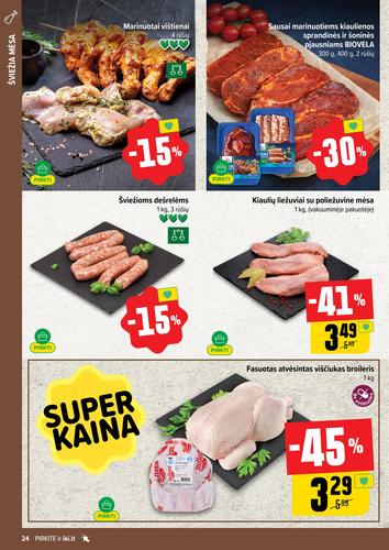 IKI akcijų leidinys "IKI Kaininis leidinys Nr. 36" nuo rugsėjo 1 d.