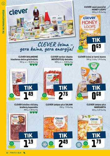 IKI akcijų leidinys "IKI Kaininis leidinys Nr. 36" nuo rugsėjo 1 d.