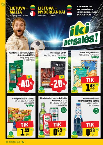 IKI akcijų leidinys "IKI Kaininis leidinys Nr. 36" nuo rugsėjo 1 d.