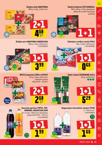 IKI akcijų leidinys "IKI Kaininis leidinys Nr. 36" nuo rugsėjo 1 d.