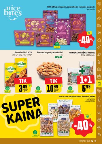 IKI akcijų leidinys "IKI Kaininis leidinys Nr. 36" nuo rugsėjo 1 d.