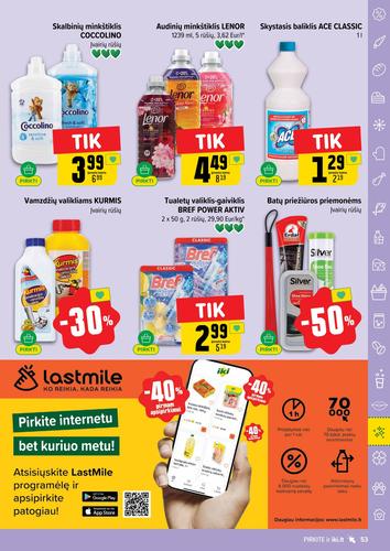 IKI akcijų leidinys "IKI Kaininis leidinys Nr. 36" nuo rugsėjo 1 d.