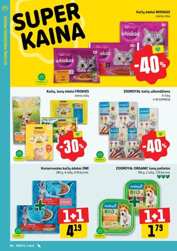 IKI akcijų leidinys "IKI Kaininis leidinys Nr. 36" nuo rugsėjo 1 d.