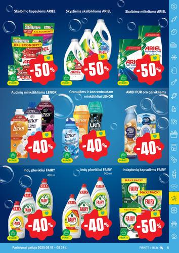 IKI akcijų leidinys "IKI Kaininis leidinys Nr. 34" nuo rugpjūčio 18 d.