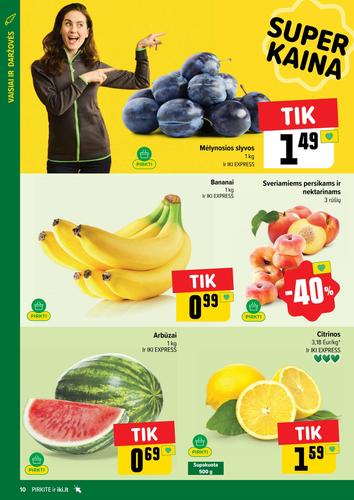 IKI akcijų leidinys "IKI Kaininis leidinys Nr. 34" nuo rugpjūčio 18 d.