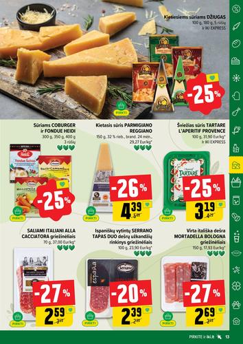 IKI akcijų leidinys "IKI Kaininis leidinys Nr. 34" nuo rugpjūčio 18 d.