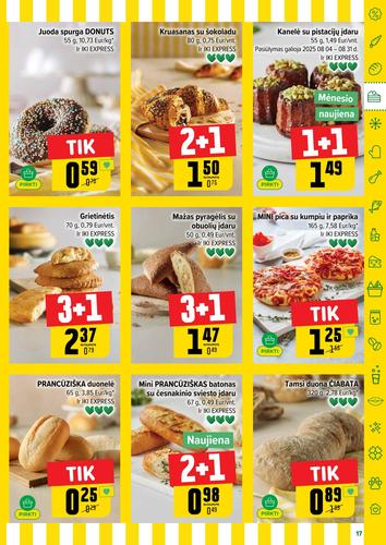 IKI akcijų leidinys "IKI Kaininis leidinys Nr. 34" nuo rugpjūčio 18 d.