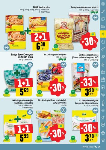 IKI akcijų leidinys "IKI Kaininis leidinys Nr. 34" nuo rugpjūčio 18 d.
