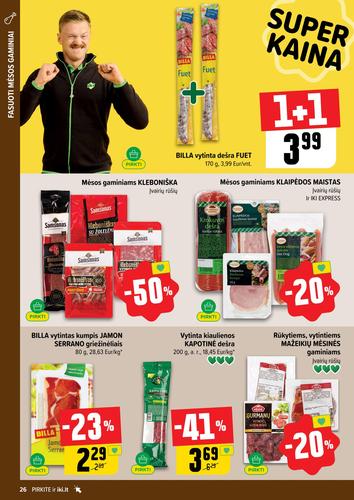 IKI akcijų leidinys "IKI Kaininis leidinys Nr. 34" nuo rugpjūčio 18 d.