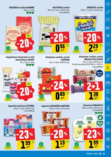 IKI akcijų leidinys "IKI Kaininis leidinys Nr. 34" nuo rugpjūčio 18 d.