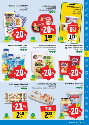 IKI akcijų leidinys "IKI Kaininis leidinys Nr. 34" nuo rugpjūčio 18 d.
