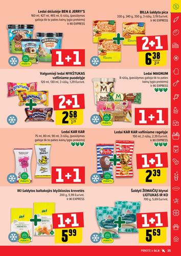 IKI akcijų leidinys "IKI Kaininis leidinys Nr. 34" nuo rugpjūčio 18 d.
