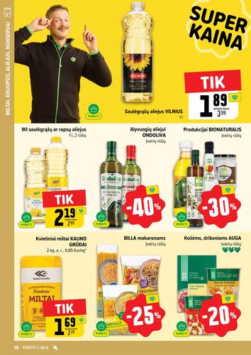 IKI akcijų leidinys "IKI Kaininis leidinys Nr. 34" nuo rugpjūčio 18 d.