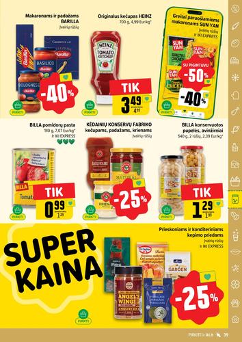 IKI akcijų leidinys "IKI Kaininis leidinys Nr. 34" nuo rugpjūčio 18 d.