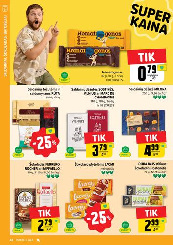IKI akcijų leidinys "IKI Kaininis leidinys Nr. 34" nuo rugpjūčio 18 d.