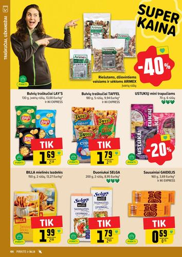 IKI akcijų leidinys "IKI Kaininis leidinys Nr. 34" nuo rugpjūčio 18 d.