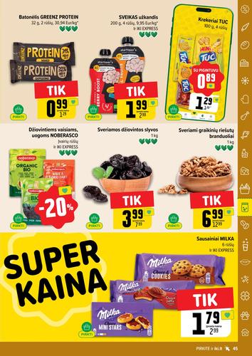 IKI akcijų leidinys "IKI Kaininis leidinys Nr. 34" nuo rugpjūčio 18 d.