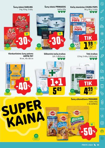 IKI akcijų leidinys "IKI Kaininis leidinys Nr. 34" nuo rugpjūčio 18 d.