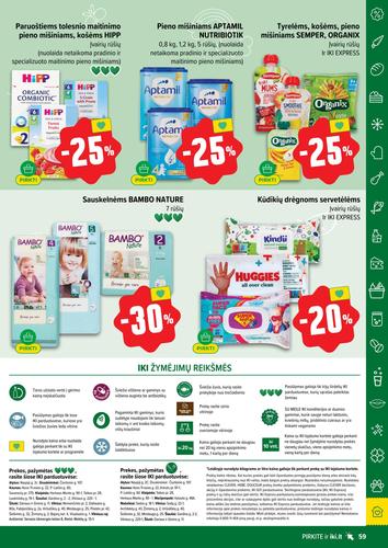 IKI akcijų leidinys "IKI Kaininis leidinys Nr. 34" nuo rugpjūčio 18 d.