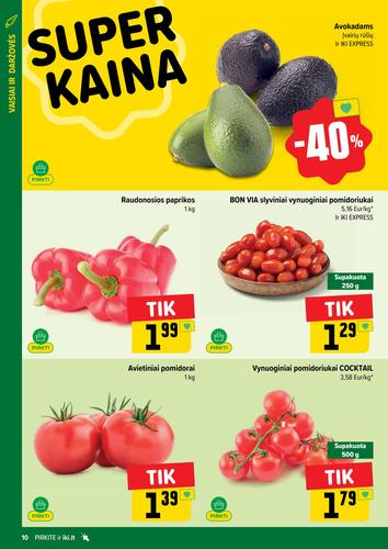 IKI akcijų leidinys "IKI Kaininis leidinys Nr. 31" nuo liepos 28 d.