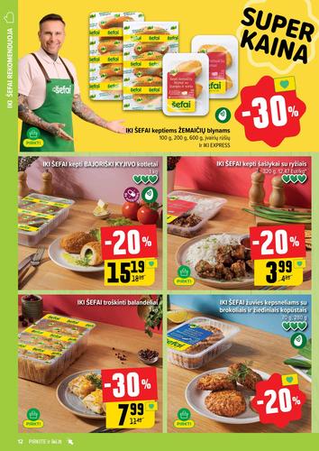 IKI akcijų leidinys "IKI Kaininis leidinys Nr. 31" nuo liepos 28 d.