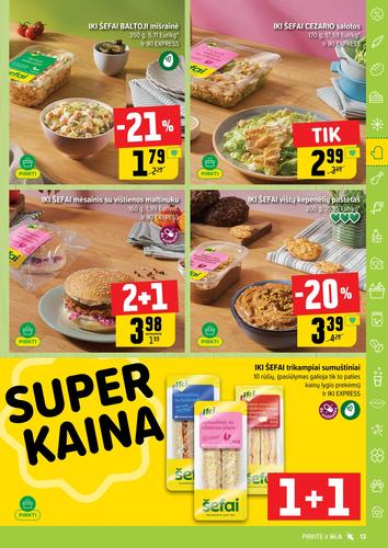 IKI akcijų leidinys "IKI Kaininis leidinys Nr. 31" nuo liepos 28 d.