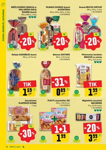 IKI akcijų leidinys "IKI Kaininis leidinys Nr. 31" nuo liepos 28 d.