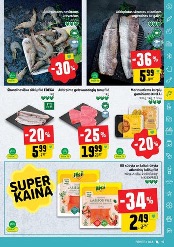 IKI akcijų leidinys "IKI Kaininis leidinys Nr. 31" nuo liepos 28 d.