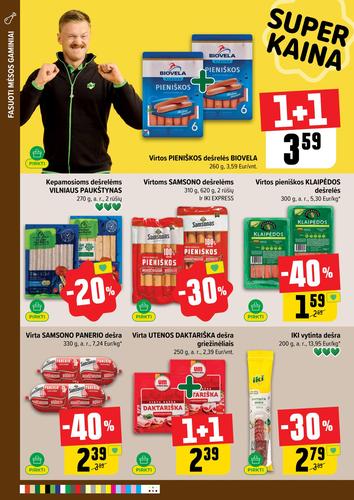 IKI akcijų leidinys "IKI Kaininis leidinys Nr. 31" nuo liepos 28 d.