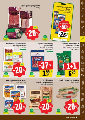 IKI akcijų leidinys "IKI Kaininis leidinys Nr. 31" nuo liepos 28 d.