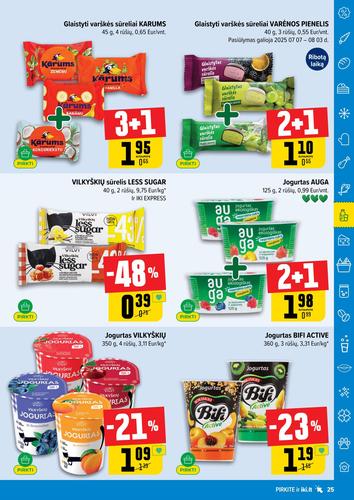 IKI akcijų leidinys "IKI Kaininis leidinys Nr. 31" nuo liepos 28 d.