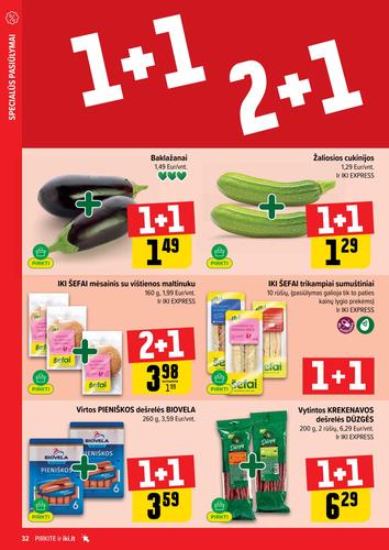 IKI akcijų leidinys "IKI Kaininis leidinys Nr. 31" nuo liepos 28 d.