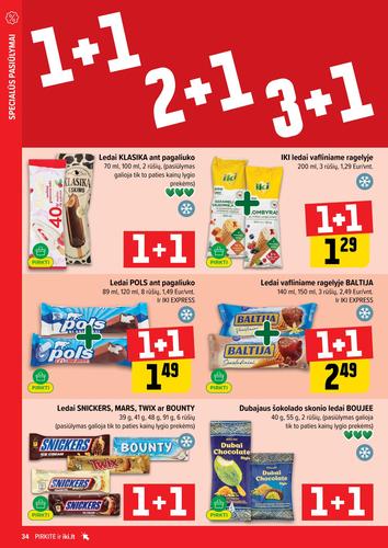 IKI akcijų leidinys "IKI Kaininis leidinys Nr. 31" nuo liepos 28 d.