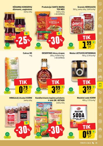 IKI akcijų leidinys "IKI Kaininis leidinys Nr. 31" nuo liepos 28 d.