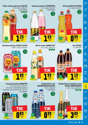 IKI akcijų leidinys "IKI Kaininis leidinys Nr. 31" nuo liepos 28 d.