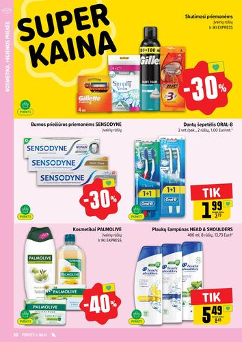 IKI akcijų leidinys "IKI Kaininis leidinys Nr. 31" nuo liepos 28 d.