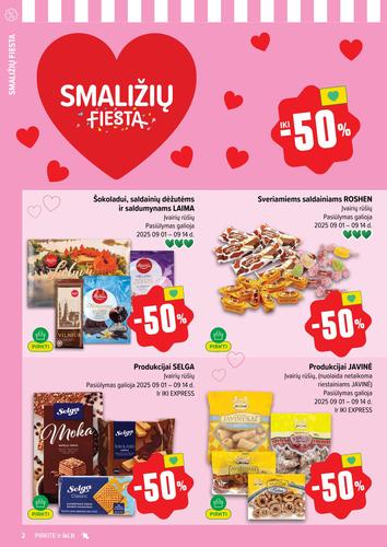 IKI akcijų leidinys "Smaližių fiesta" nuo rugsėjo 8 d.