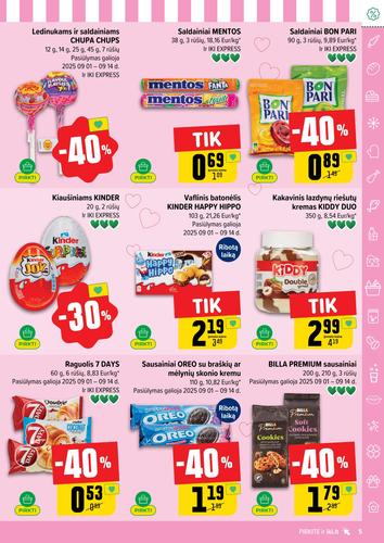 IKI akcijų leidinys "Smaližių fiesta" nuo rugsėjo 8 d.