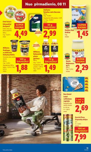 LIDL XXL savaitė akcijų leidinys nuo rugpjūčio 11 d.