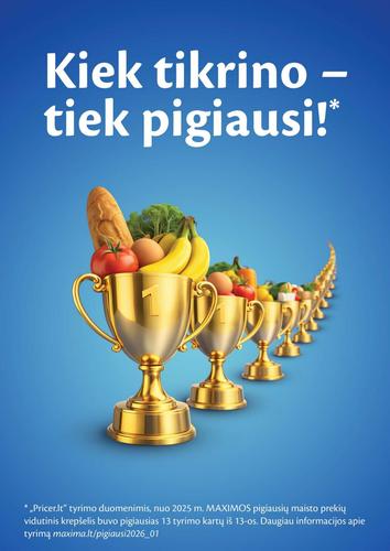 MAXIMA akcijų leidinys Nr. 8 nuo vasario 17 d.