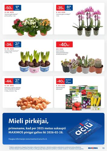 MAXIMA akcijų leidinys Nr. 8 nuo vasario 17 d.