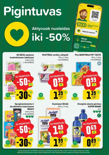 IKI akcijų leidinys Nr. 27 nuo birželio 29 d.
