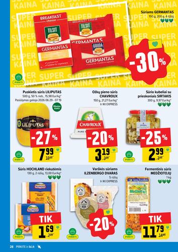 IKI akcijų leidinys Nr. 27 nuo birželio 29 d.