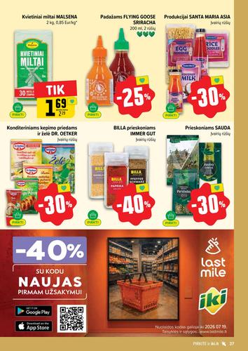 IKI akcijų leidinys Nr. 27 nuo birželio 29 d.