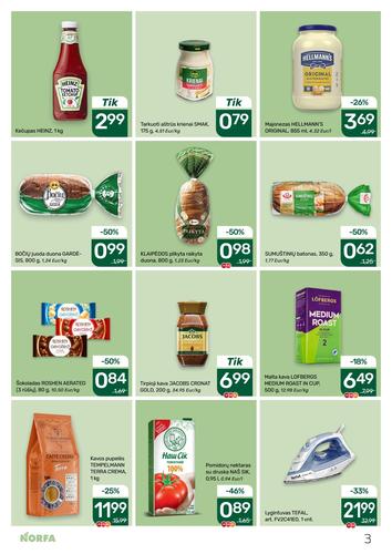 NORFA akcijų leidinys Nr. 2 nuo sausio 22 d.