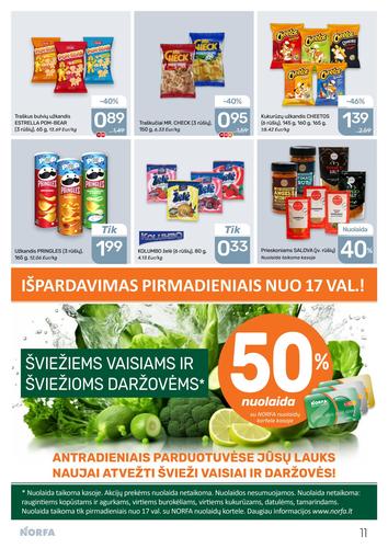 NORFA akcijų leidinys Nr. 2 nuo sausio 22 d.