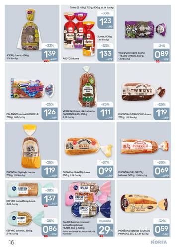 NORFA akcijų leidinys Nr. 2 nuo sausio 22 d.