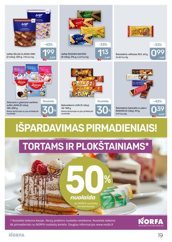 NORFA akcijų leidinys Nr. 2 nuo sausio 22 d.