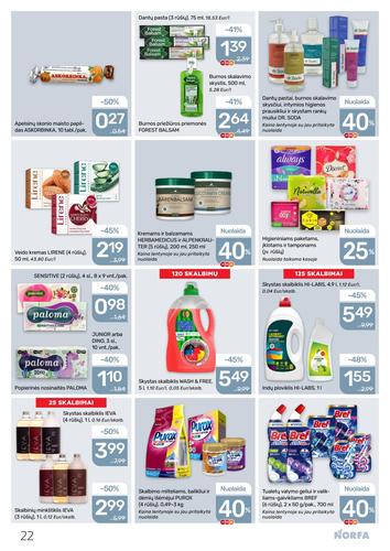 NORFA akcijų leidinys Nr. 2 nuo sausio 22 d.